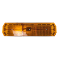 120cm Ultradünne Bernsteinfarbene LED-Warnleuchte 88LED Notfall-Blitzlicht für Abschleppwagen Krankenwagen Bergungsfahrzeug 12-24V