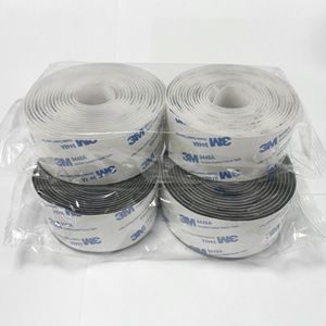 Rouleau de fermeture auto-agrippante en nylon noir très résistant, ruban adhésif auto-adhésif pour la fixation des fenêtres, des cadres photo - Product Image 2