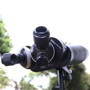 Binoculares Gigantes de Astronomía Terrestre de Largo Alcance y Gran Apertura de 25/40x100 mm con Trípode de Madera Dura - Product Image 5