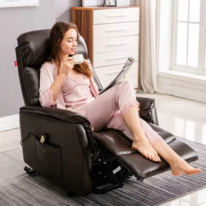 Nouvel arrivage d'usine : <span class=keywords><strong>Fauteuil</strong></span> inclinable <span class=keywords><strong>électrique</strong></span> relaxant et réglable pour le loisir - Product Image 2