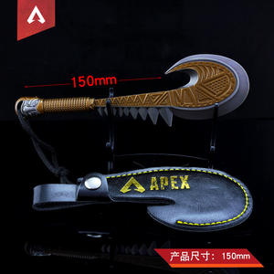 APEX Legends Wraith para Kunai y Gibraltar <span class=keywords><strong>Scythe</strong></span> 15CM Llavero Set Safe Metal Crafts Juguetes coleccionables para niños <span class=keywords><strong>Juego</strong></span> Merchandise - Product Image 4