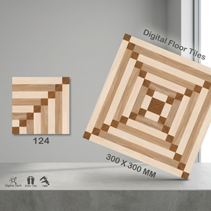 Carreaux de sol intérieurs en céramique antidérapants Vistaar 300x300mm 12x12, finition numérique mate, qualité supérieure, épaisseur 5mm - Product Image 3