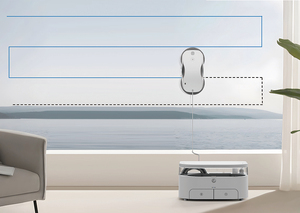 Nuevo Robot Limpiacristales Inteligente con Pulverizador de Agua, Control por Aplicación y Control Remoto, Limpieza Automática de Vidrios para el Hogar 1w13j0 - Product Image 3