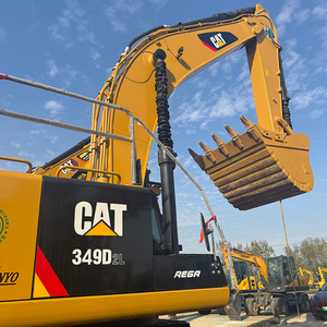 Excavadora Usada CAT 349D2, Maquinaria de Excavación Usada a Bajo Precio, Excavadora Hidráulica de Cadenas Usada de Segunda Mano CAT 336 340 349 - Product Image 6