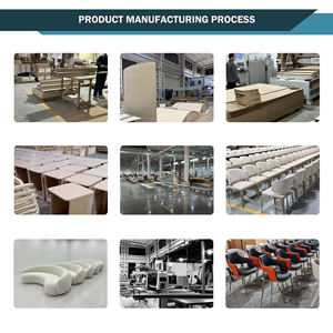 Mueble Bar para Vinos de Pared, Gabinetes de Cocina de PVC con Puertas de Madera Sólida, Diseño Moderno - Product Image 6