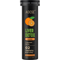 Comprimés Effervescents Personnalisés OEM/ODM avec Vitamine C 1000mg, Chardon-Marie, Ail et Gingembre pour la Croissance Capillaire, Sans Gluten, Naturels