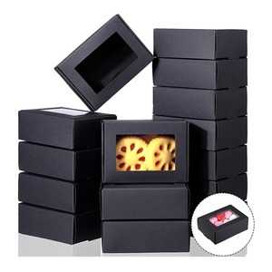 กล่องกระดาษใส่ขนมเค้กแบบพับได้สำหรับใส่ขนมปัง ช็อกโกแลต ของขวัญ  พร้อมโลโก้ตามสั่ง เกรดอาหาร - Product Image 5