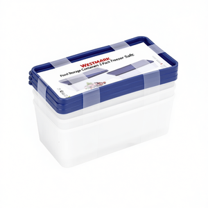 Contenants de stockage alimentaire Westmark, lot de 3, résistants au congélateur, en plastique rectangulaire - Product Image 2