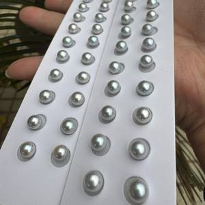 Perlas Sueltas de Akoya de Agua Salada Natural de 5.5-6mm, Luz Intensa, Redondas Básicas, Casi Impecables, Perfectas - Product Image 4