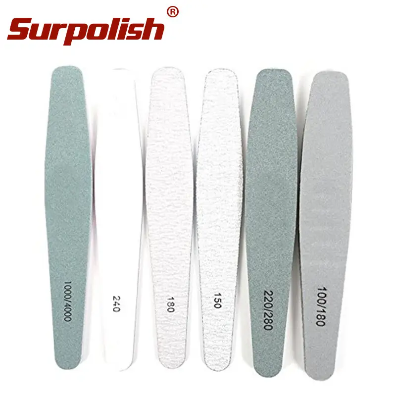 Nagelvijl, Gel Nail File Set Professionele Nail Buffer File Block