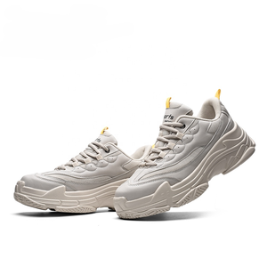 Chaussure mode hommes blanc baskets tout noir jeunes garçons grosses chaussures <span class=keywords><strong>Zapatillas</strong></span> Hombre décontracté papa chaussures pour un usage quotidien - Product Image 3