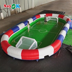 <span class=keywords><strong>Campo</strong></span> <span class=keywords><strong>de</strong></span> <span class=keywords><strong>Fútbol</strong></span> Acuático Inflable Gigante <span class=keywords><strong>de</strong></span> PVC Comercial para Eventos al Aire Libre - Product Image 1