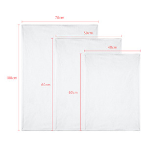 Couverture en flanelle vierge pour sublimation en gros, personnalisable DIY pour chats et chiens - Accessoires pour animaux de compagnie à transfert thermique, plaid doux en polaire - Product Image 1