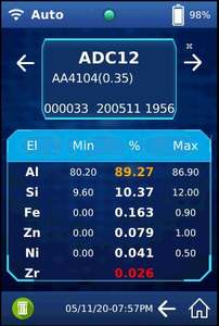 Espectrómetro de avería inducido por láser de mano Libs Instrumento analizador portátil de aluminio y metales preciosos - Product Image 5