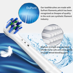 YBK Factory OEM ODM 4 PCS Electric Toothbrush Heads Replacement Patent Electric Toothbrush Heads for <strong>Oral</strong> - Product Image 2