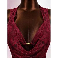 Conjunto de Bikini de Encaje para Mujer FOXA, Traje de Baño de Verano sin Mangas, Atuendo Sexy para Club, Transpirable, con Estampado Floral