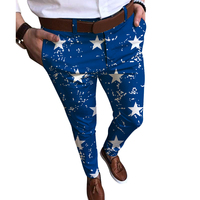 Pantalon à carreaux décontracté personnalisé pour homme – Essentiels 100 % polyester, infroissable et séchage rapide