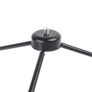 Trípode metálico de escritorio, soporte plegable portátil de 14cm, 19cm y 25cm para cámara digital, Material de hierro - Product Image 4