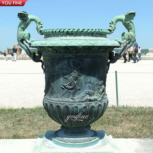Vaso Fioriera da Giardino YOUFINE in Bronzo Verde a Forma <span class=keywords><strong>di</strong></span> Cherubino per Decorazione Paesaggistica <span class=keywords><strong>di</strong></span> Ville e Cortili - Product Image 2