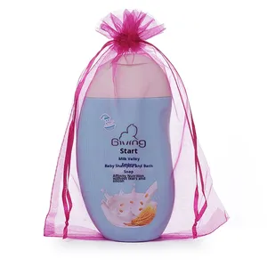 Ready Stock Wholesale KKP Brand Customizable Recyclable Stamping Plain Transparent Organza Drawstring <b>Gift</b> <b>Bags</b> <b>Wedding</b> Package - Product Image 4