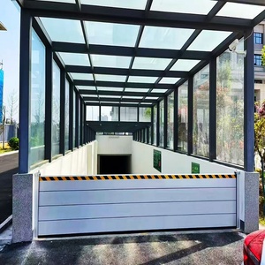 高耐衝撃性アルミニウム製洪水壁**、商業ビル用強化洪水防御パネル - Product Image 5