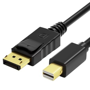 <b>Mini</b> Dp To Dp 1.8m 4K Video Cable Male To Male Alloy Connector For Monitor Display - Product Image 3