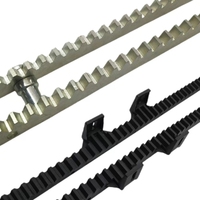 Vente en gros standard M4 M6 8*30*1000 20 degrés d'angle de pression en acier Nylon porte coulissante crémaillère