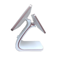 Logiciel de point de vente tout-en-un professionnel SANDU S818, version Windows, pour les entreprises de vente au détail, écran double 5,6 pouces, POS capacitif 10 points