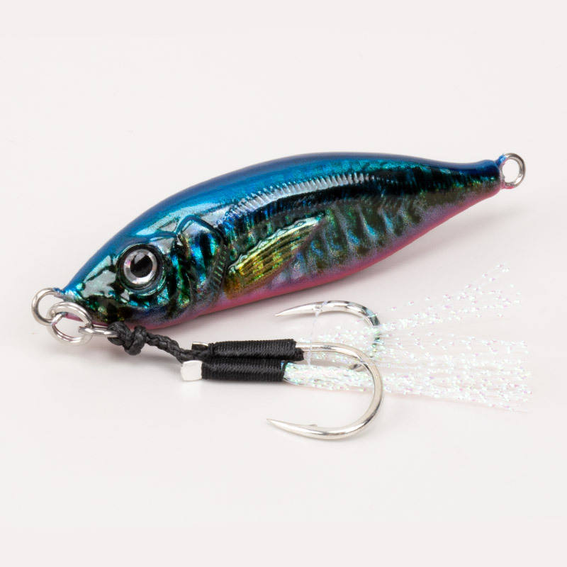 Bleu et rose avec crochet