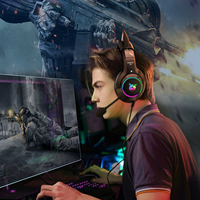 Casque et écouteurs Onikuma avec accessoires, casque de jeu électronique K9 avec réduction de bruit ENC, microphone intégré, idéal pour le jeu sur PC