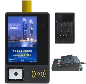 8 inch TFT Color Screen Transport Bus Contactless Payment System /Card Reader Writer/Bus Ticketing Machine