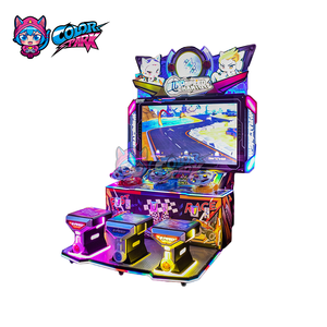 Simulador de Videojuego de Carreras <span class=keywords><strong>en</strong></span> <span class=keywords><strong>Línea</strong></span> Multijugador para <span class=keywords><strong>Tres</strong></span> <span class=keywords><strong>Jugadores</strong></span> con Efectos de Movimiento, Operado con Monedas, Colorido y Divertido - Product Image 6