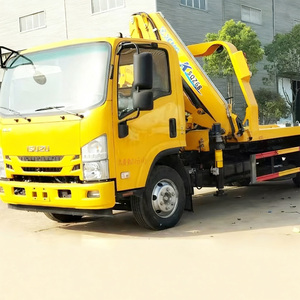 I SUZU Towing <strong>Hoisting</strong> and <strong>Rescue</strong> Wrecker Traffic Clean Tow Truck with Crane Boom Truck - Product Image 2