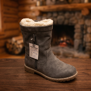 Botas de Invierno de Alta Calidad para Mujer, Bota de Moda en Cuero Genuino, Agente de Compras en Vietnam - Product Image 3