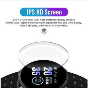 Reloj Inteligente 119 Plus para <span class=keywords><strong>Hombre</strong></span>, Monitor de Ritmo Cardíaco, Presión Arterial, Resistente al Agua IP67, Deportivo, <span class=keywords><strong>Redondo</strong></span>, Monitor de Actividad Física para Mujer, Reloj Inteligente - Product Image 2