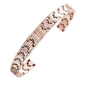 La correa de metal de acero para mujer es delgada y adecuada para el reloj pequeño Lola en oro, Rose Full Sky Star Polyishi <span class=keywords><strong>Wili</strong></span> Merck de 10 mm. - Product Image 1