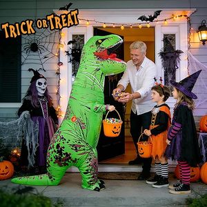 Costume <span class=keywords><strong>de</strong></span> dinosaure gonflable amusant <span class=keywords><strong>de</strong></span> 6 pieds pour adultes et enfants, costume gonflable pour fête costumée d'Halloween, costume <span class=keywords><strong>de</strong></span> mascotte gonflable - Product Image 6