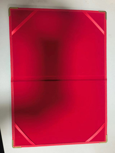 ปกใส่ประกาศนียบัตรแบบแฟ้มหนัง PU คุณภาพสูง สีหลากหลาย พร้อมตัวเลือกสกรีนโลโก้ สีดำ เป็นมิตรกับสิ่งแวดล้อม - Product Image 4