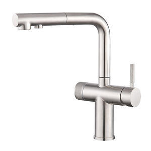Grifo Mezclador de Agua Potable para Cocina de Diseño Moderno con Filtro SUS304 de 3 Vías - Product Image 1