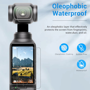 Pellicola Protettiva in Vetro Temperato per Schermo LCD Ultra HD 9H per Dji Osmo Pocket <span class=keywords><strong>4</strong></span> <span class=keywords><strong>3</strong></span> - Product Image 6