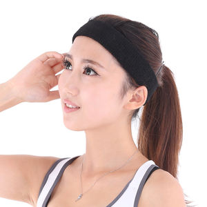 <span class=keywords><strong>2025</strong></span> Factory Custom Logo Atmungsaktive schweiß absorbierende bequeme Haarschmuck für Frauen Mädchen Haarband <span class=keywords><strong>Sport</strong></span> <span class=keywords><strong>Yoga</strong></span> Stirnbänder - Product Image 3