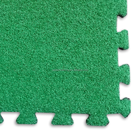 Tapis de protection en mousse EVA haute densité, imbuvable, pour usage intensif, dalles de gazon artificiel emboîtables pour terrasses