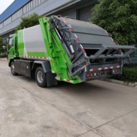 Camion à ordures compacteur électrique Yutong 8m³, camion de collecte des déchets zéro émission
