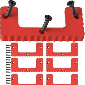 ขายึดติดผนัง Milwaukee Packout สีแดง พร้อมปุ่มกันลื่น ระบบจัดเก็บของใช้ในบ้าน ขายึดด้านเดียว - Product Image 1