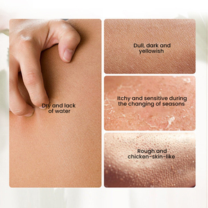 MULAN Crème <span class=keywords><strong>nettoyante</strong></span> en profondeur, nourrissante et hydratante pour améliorer la matité de la peau Crème exfoliante pour les soins du corps de Noël - Product Image 4