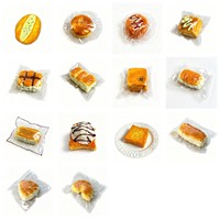 Jouets Squishy en forme de pain grillé et de petits pains, en silicone souple, anti-stress, coffret cadeau pour enfants de 5 à 7 ans, vente en gros