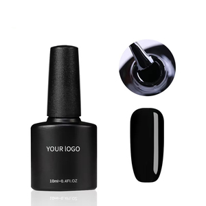 Esmalte de Uñas en Gel Semipermanente, Color Blanco Lechoso, 250 ml, Modelos Explosivos, Blanco y Negro - Product Image 4