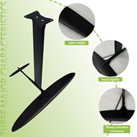 Aile avant en feuille JFS-Axis Spitfire 1100/1180, ensemble hydrofoil entièrement en carbone, logo OEM pour le surf à foil, le kite foil, le scooter