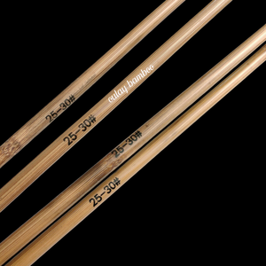 Auto-nock tiro con l'arco frecce di bambù con spirale strisce di piume di tacchino e colonna vertebrale numero su alberi - Product Image 5