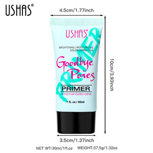 Crème hydratante pré-maquillage, correcteur avec fond de teint pour pores invisibles, base anti-rides, base de maquillage pour le visage - Product Image 2